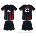 Projeto de impressão de sublimação Custom Albanian Soccer Jersey
